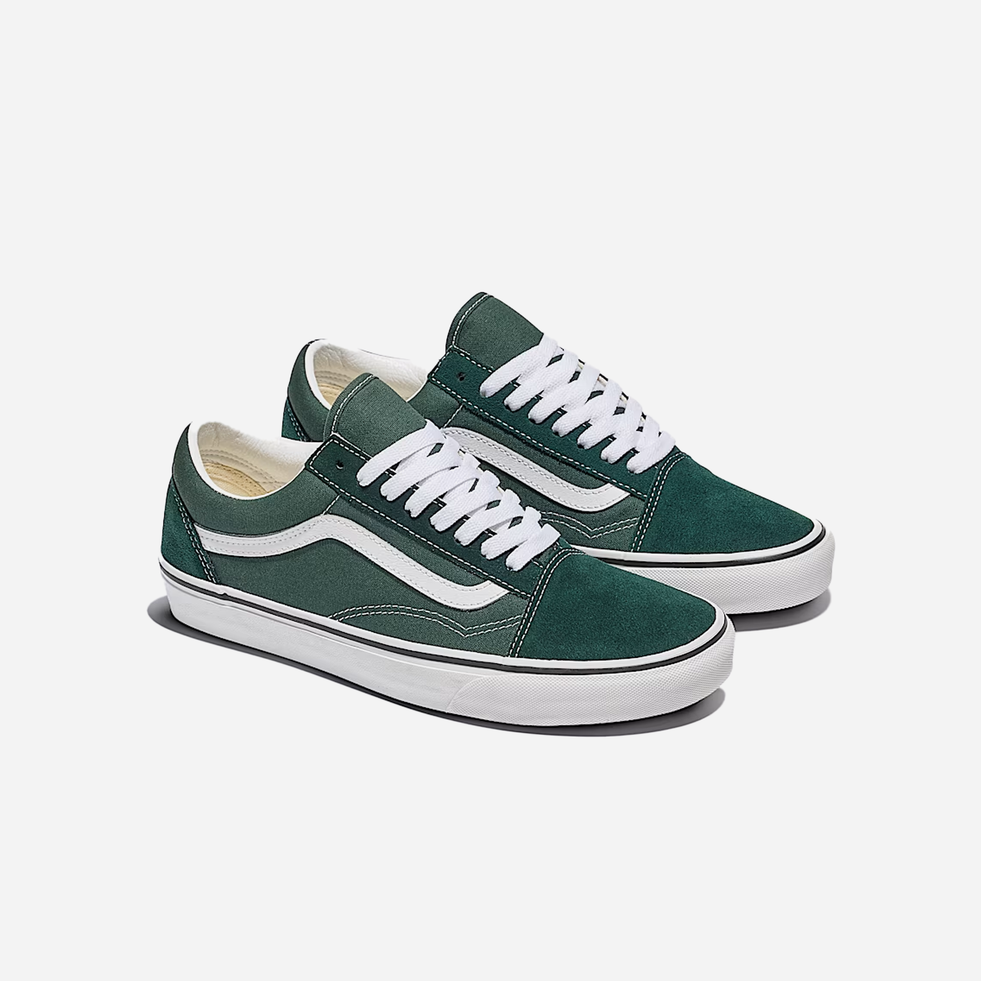Vans Old Skool Shoe Scarab Green - view 2