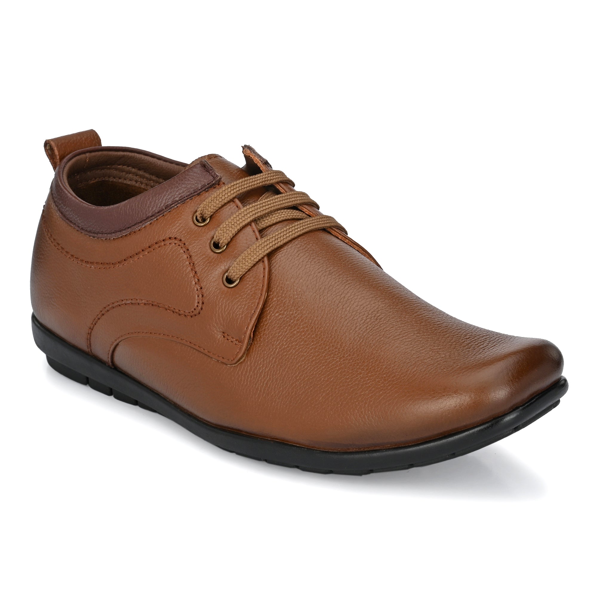egoss-shoes Egoss Casual Genuine Leather Derby Shoes For Men - view 11