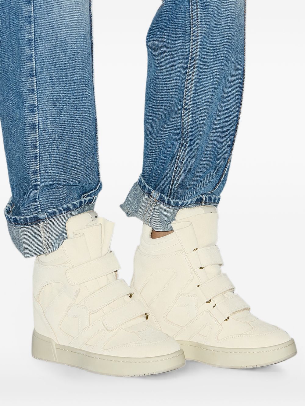 Isabel Marant Sneakers ECRU – 100% COW LEATHER - view 2