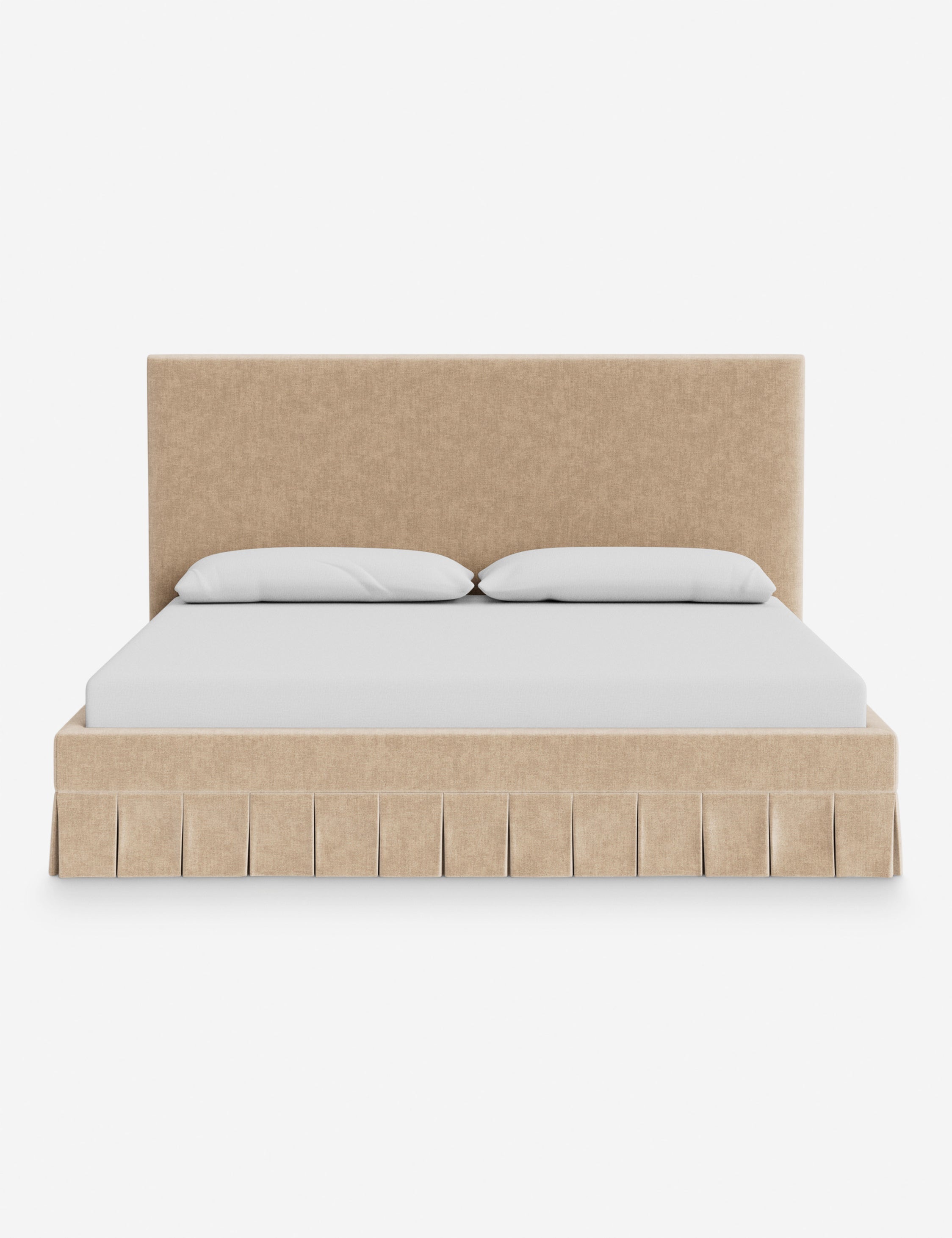 Lulu and Georgia Portola Pleated Platform Bed - view 13