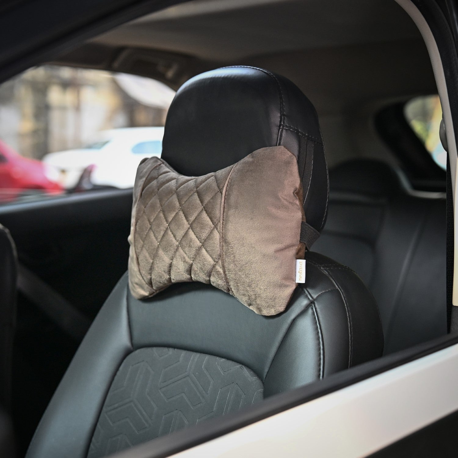 Nestasia Soft Ergonomic Neck Rest Pillows Set Of 2