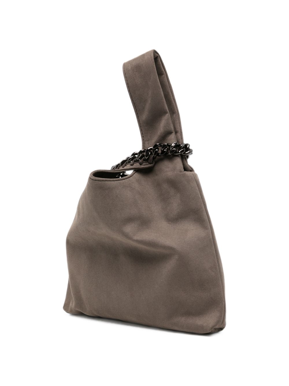 Stella McCartney Chain-Trim Suede Shoulder Bag - view 2