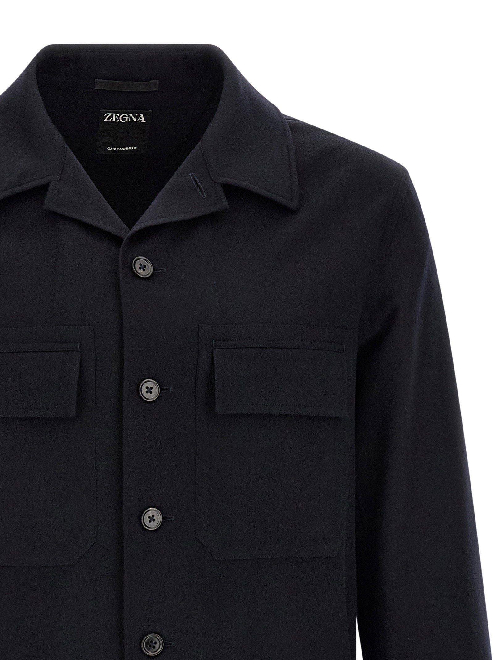 Zegna Oasis Cashmere Overshirt – 100% wool - view 3