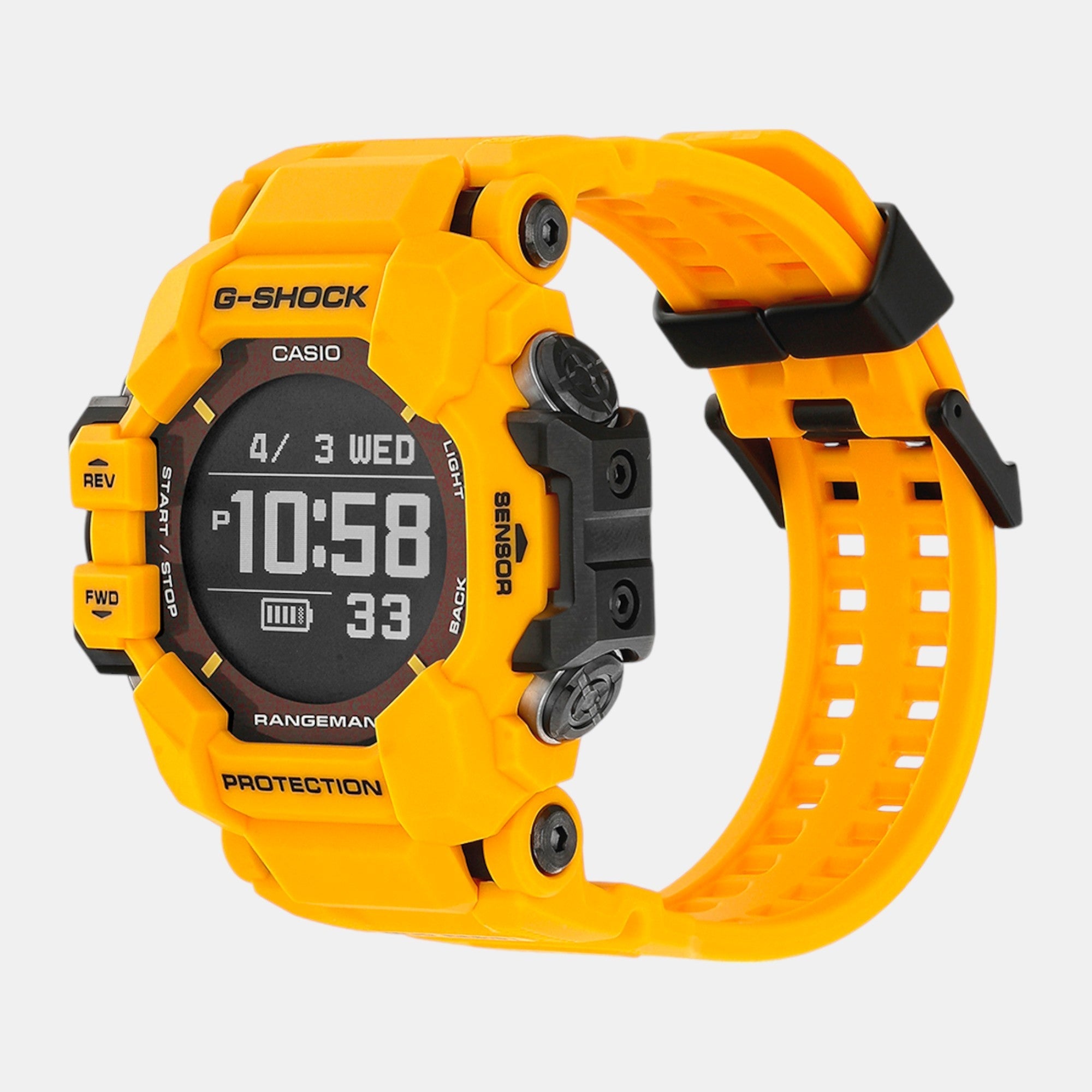 Casio G-Shock Men Quartz Black Dial Digital Resin Watch G1530 - view 2