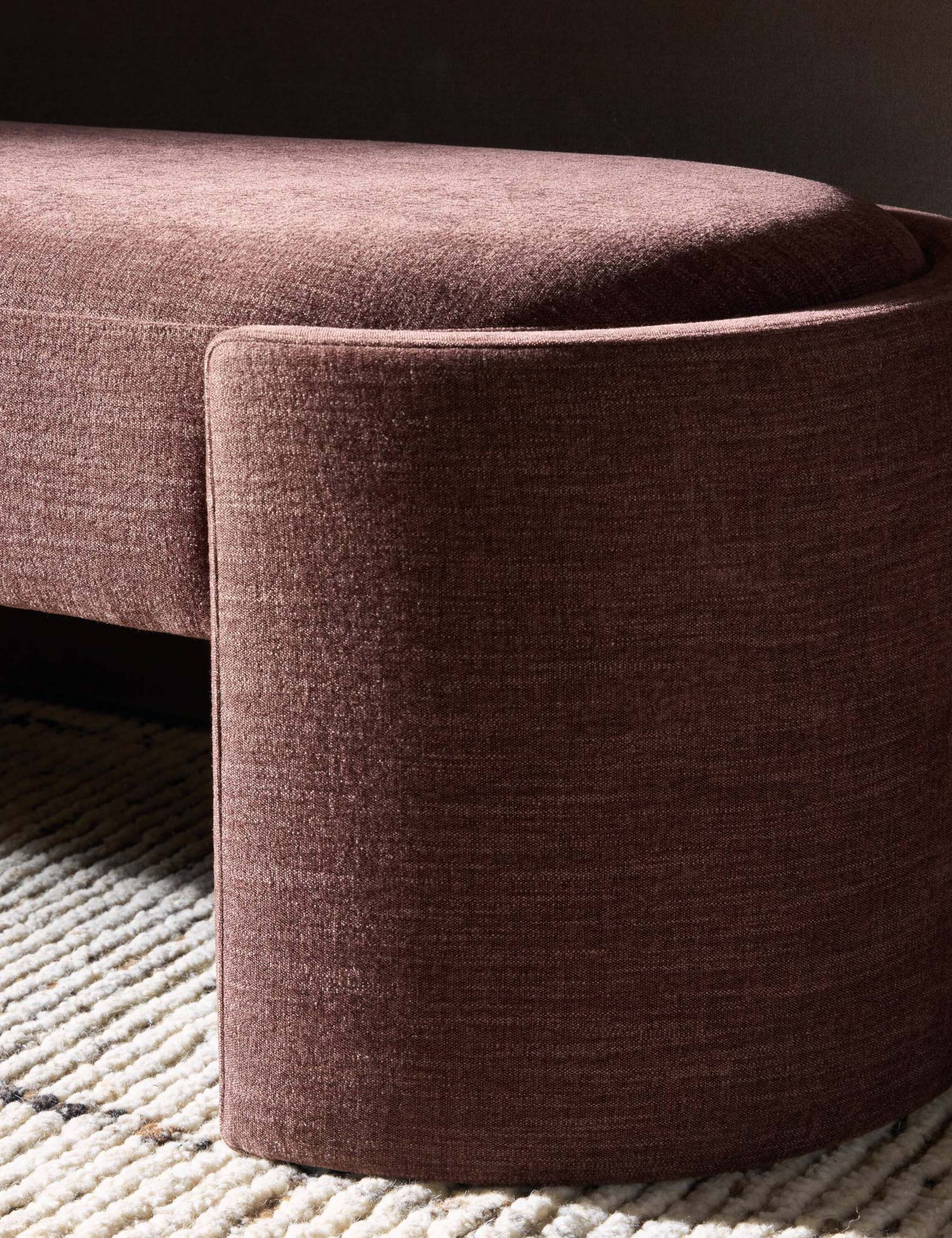 Lulu and Georgia Kamira Bench – Plum - view 4