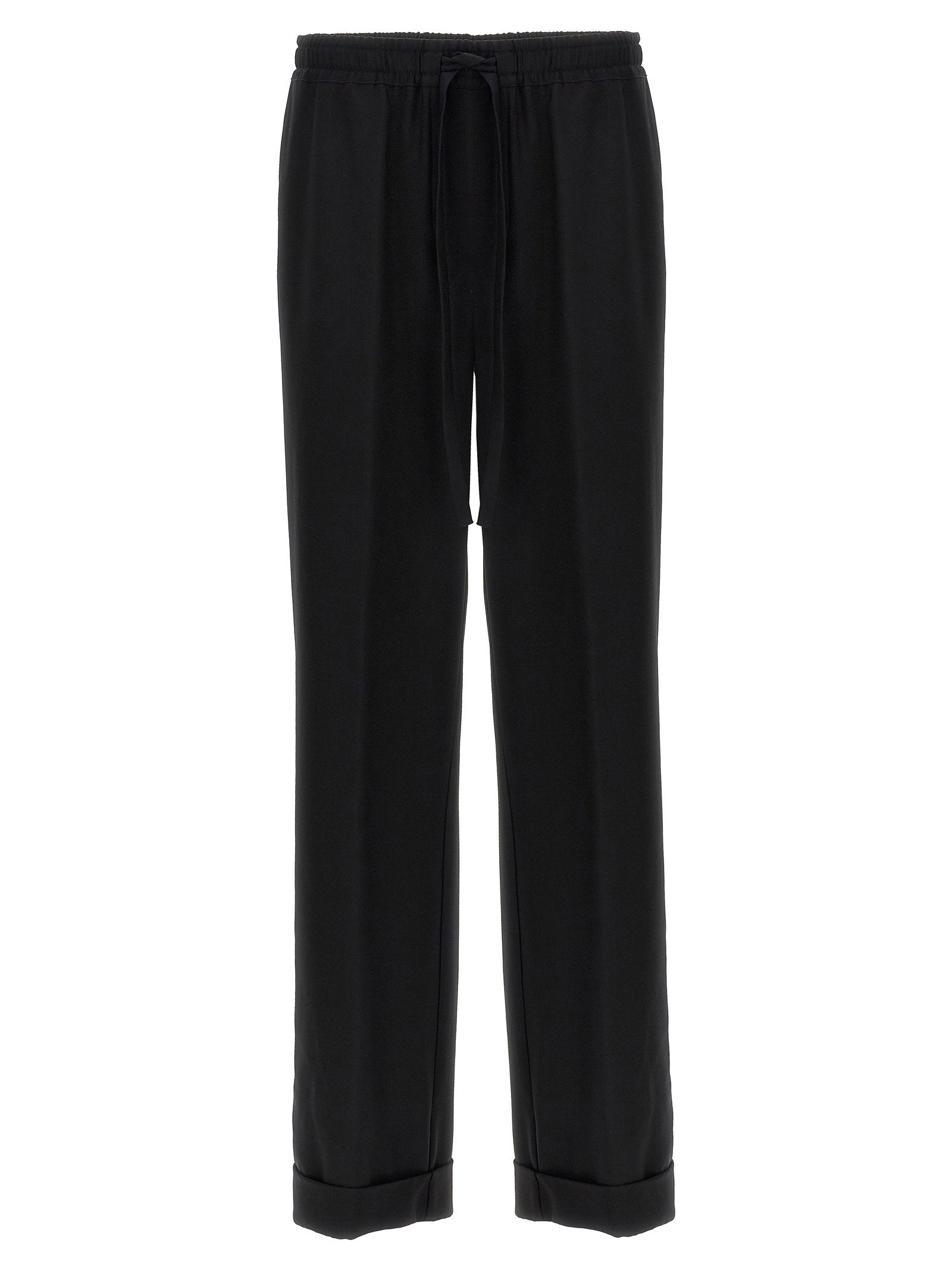 Dolce & Gabbana Contrast Piping Pants – 100% virgin wool