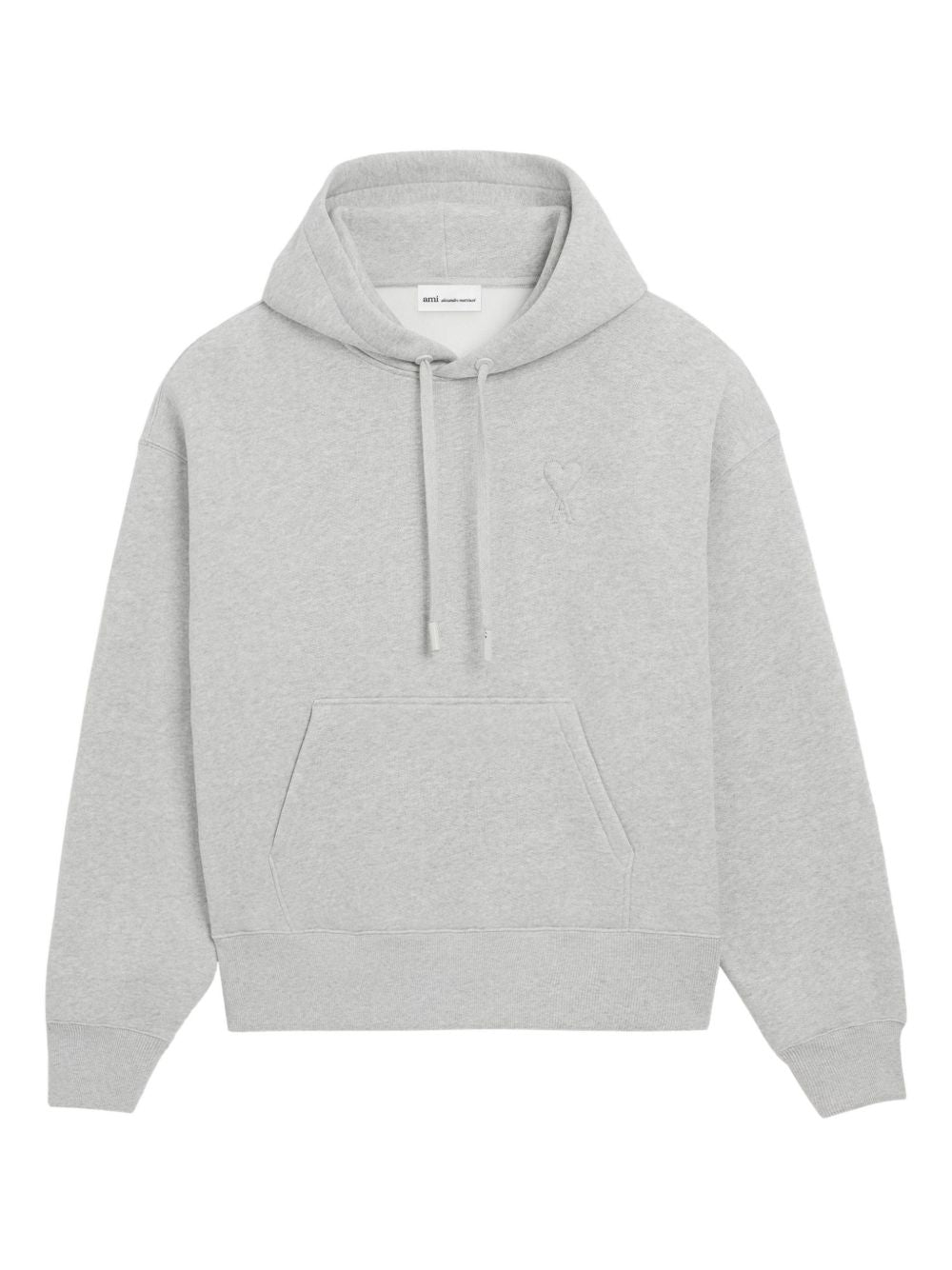 Ami Paris Ami De Coeur cotton hoodie – Cotton 96%, Elastane 4%