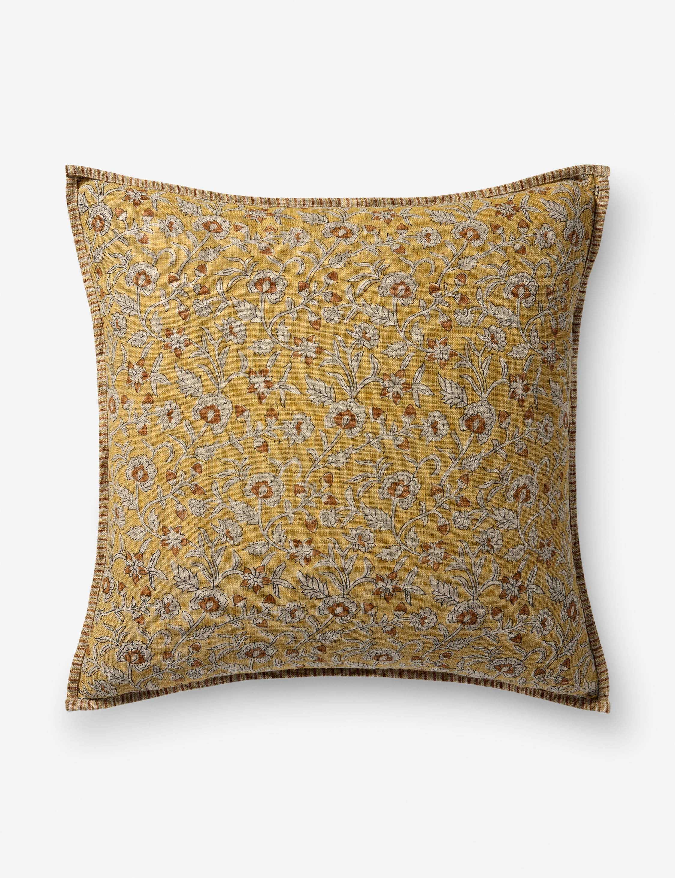 Lulu and Georgia Carazo Linen Pillow - view 2