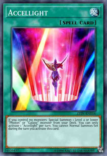 Yu-Gi-Oh! Accellight - ZTIN-EN016 - Ultra Rare - 1st Edition
