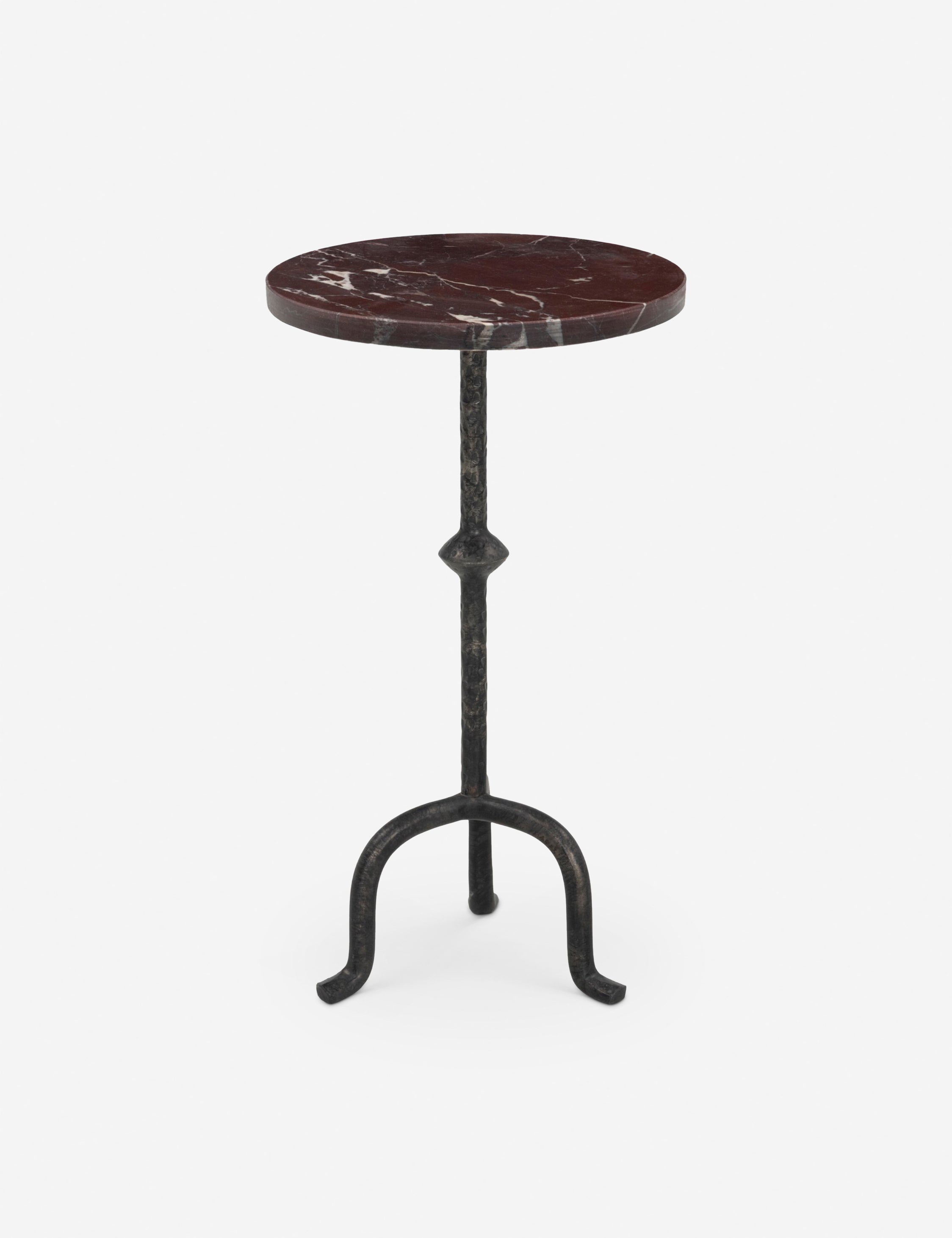 Lulu and Georgia Vero Side Table – Red Marble