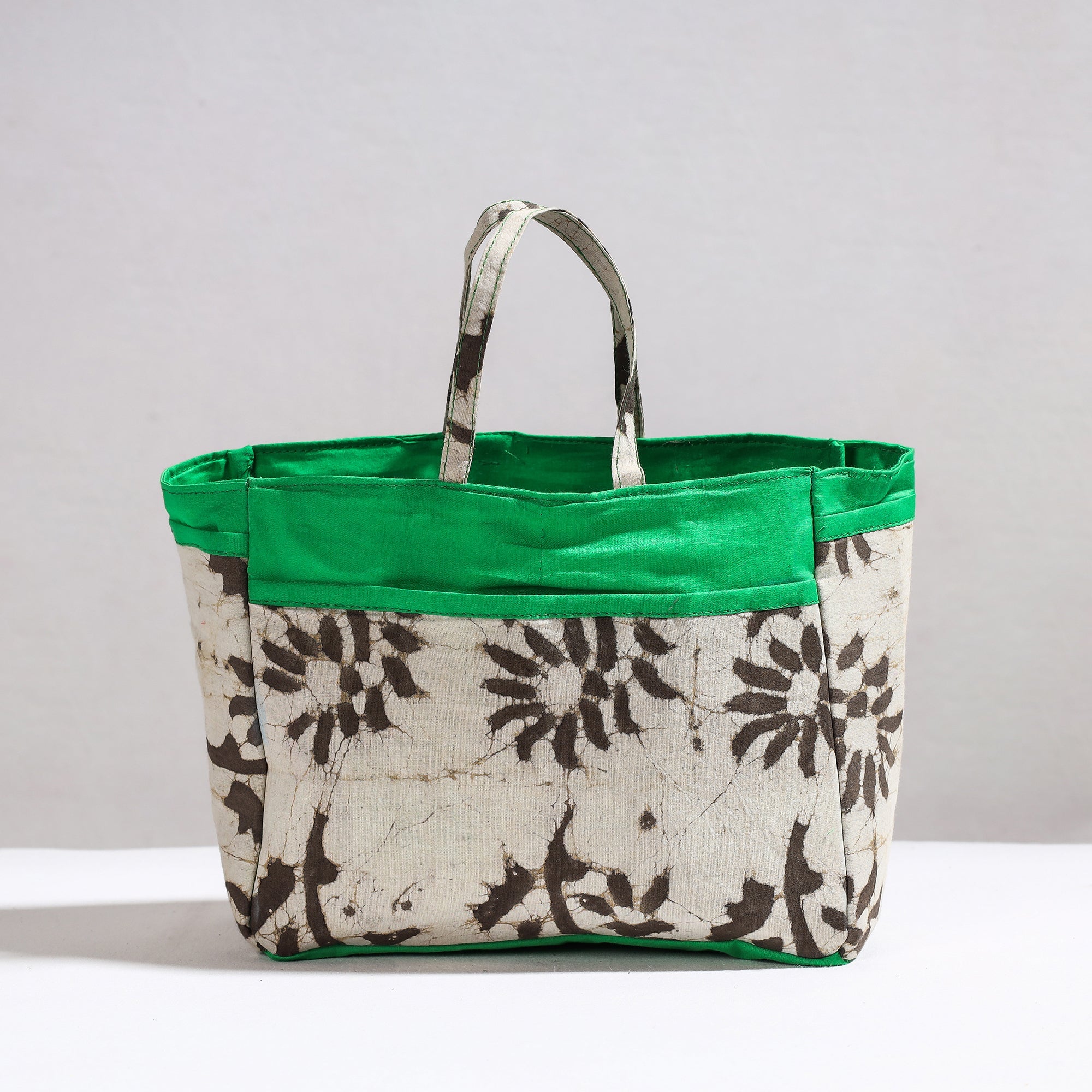 NOORI BAZAR Beige - Handmade Cotton Multipurpose Cosmetic/Toiletry Bag