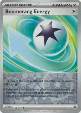 Uncommon sv06-166 reverse – Pokémon Boomerang Energy - 166/167 - Uncommon [sv06-166] [Reverse Holo]