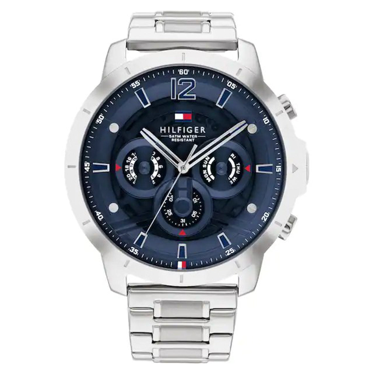 Tommy Hilfiger Luca Blue Dial Men 50mm - view 4