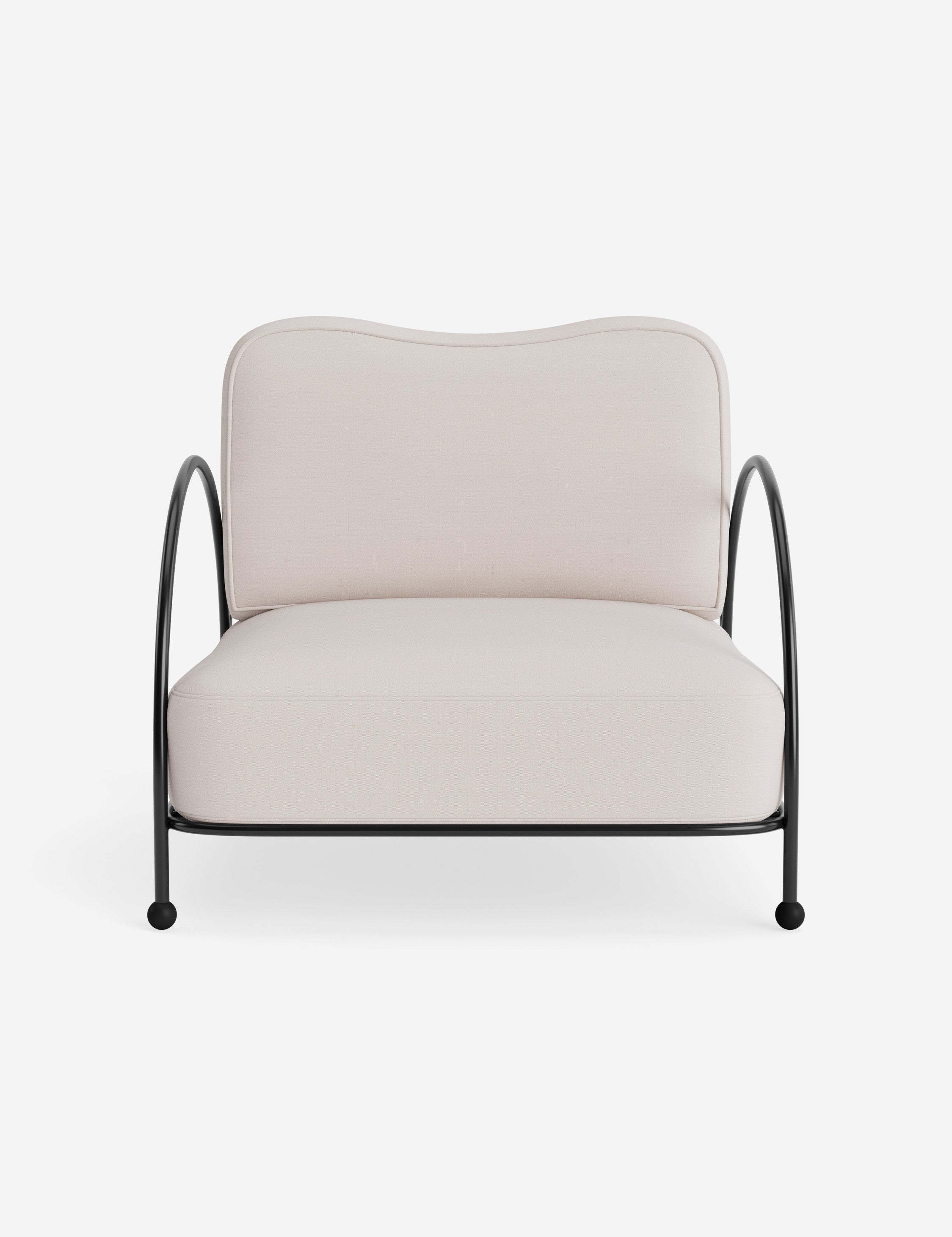 Lulu and Georgia Lanata Outdoor Accent Chair Cushion - view 2