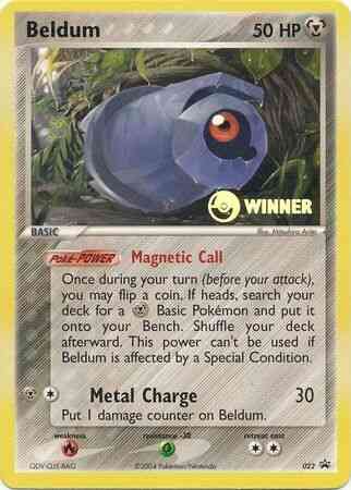 Promo e-league 2004 – Pokémon Beldum - 22/40 - Promo [e-League 2004] [Winner] [NP-22] [Non-Holo]