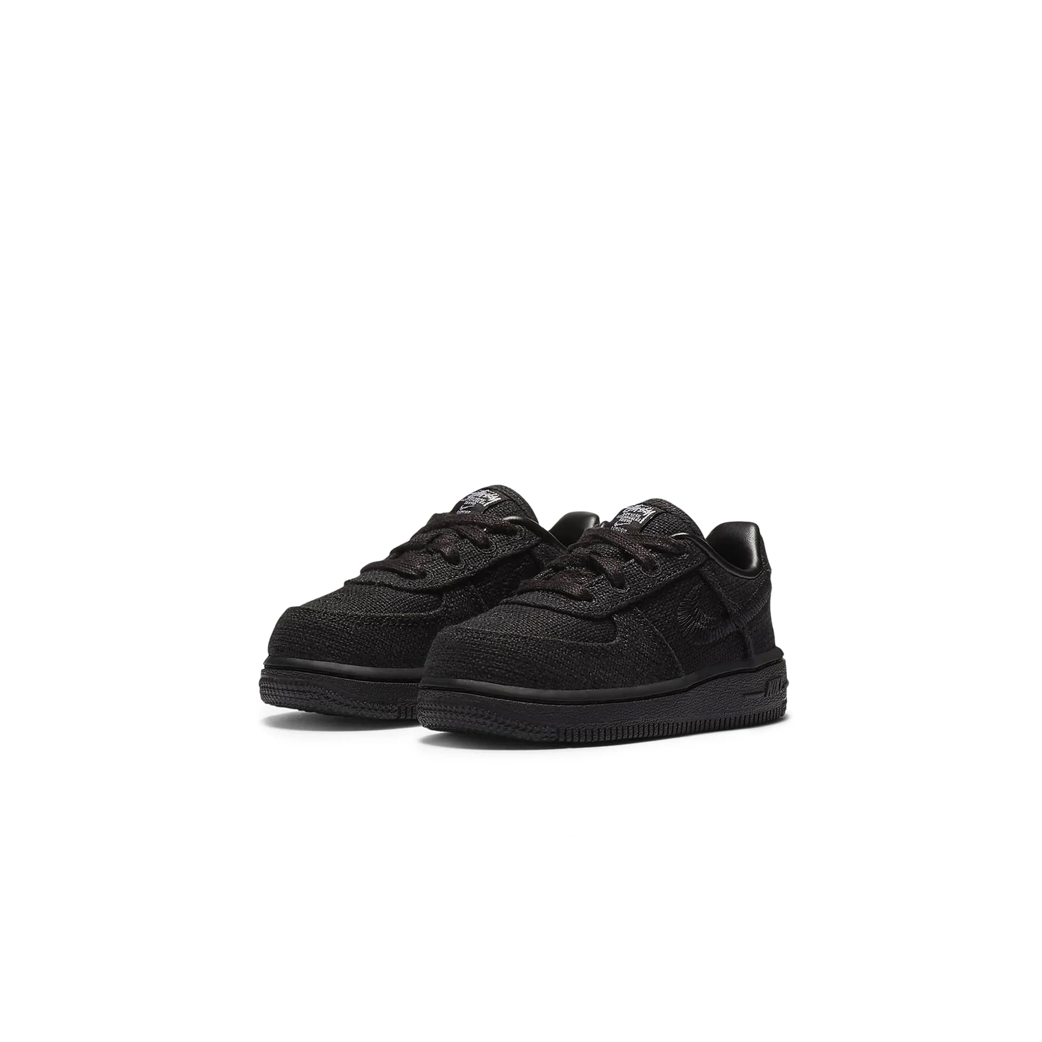 Stussy x Nike Air Force 1 Low Black (TD) - view 2