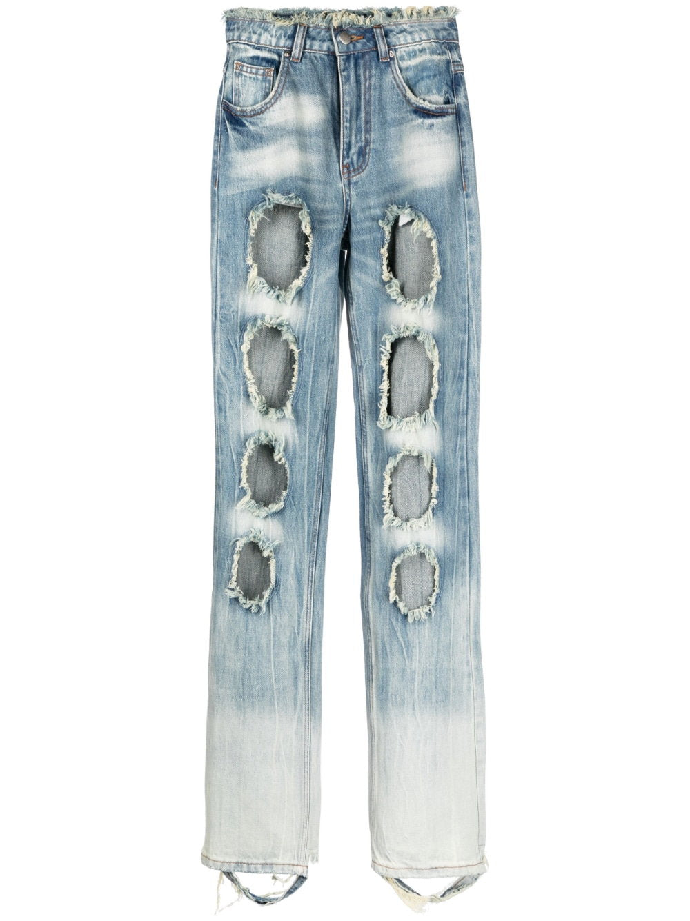 Rui Cut-out detail denim jeans – 100% Cotton