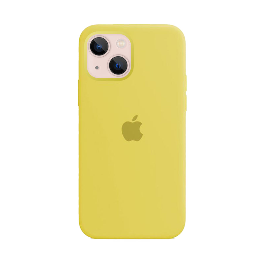 KShop iPhone 13 Silicone Case - Yellow