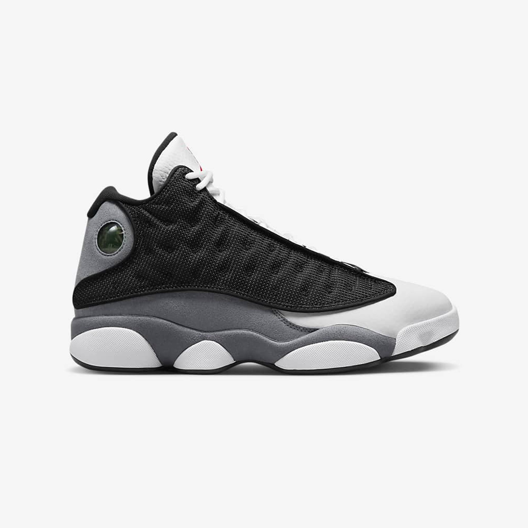 Jordan | AIR JORDAN 13 RETRO { BLACK/UNIVERSITY RED-FLINT GREY-WHITE - view 6