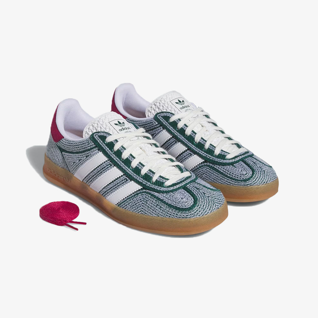 Adidas Originals | SEAN WOTHERSPOON GAZELLE INDOOR { COLLEGIATE GREEN/CLOUD WHITE/GUM