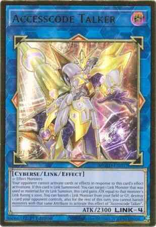 Yu-Gi-Oh! Accesscode Talker - MGED-EN037 - Premium Gold Rare - 1st Edition