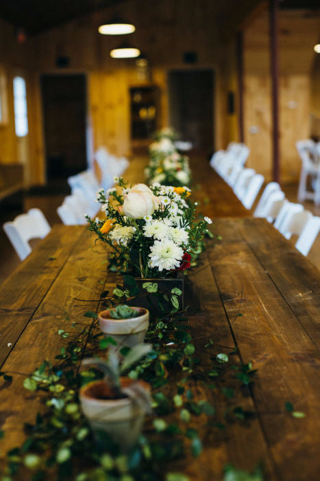 fiftyflowers.com Multicolored Boho Wedding - view 6