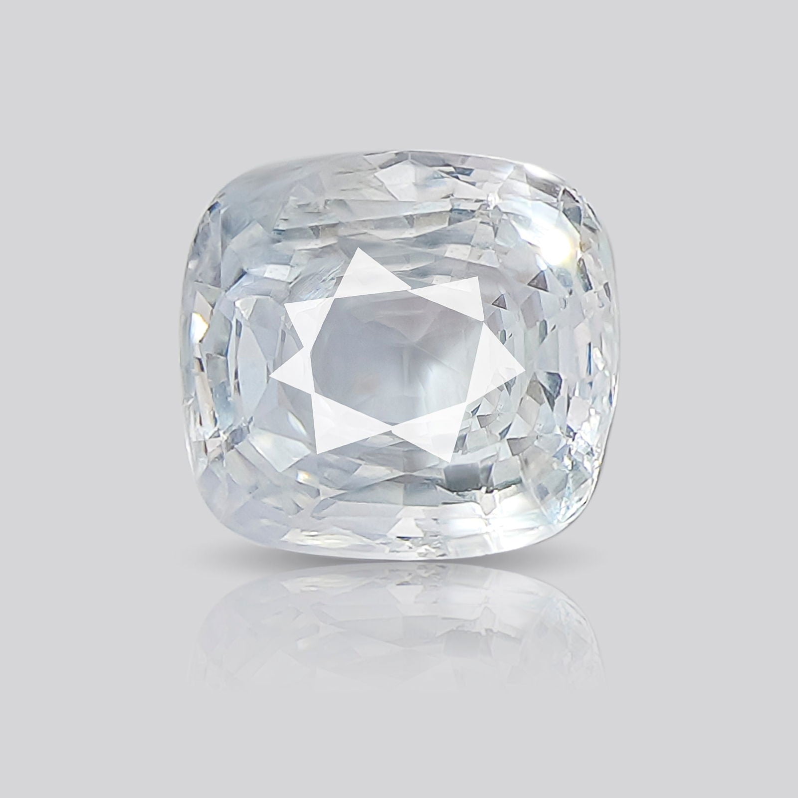 Gemsmantra White Sapphire (6.45 ratti)