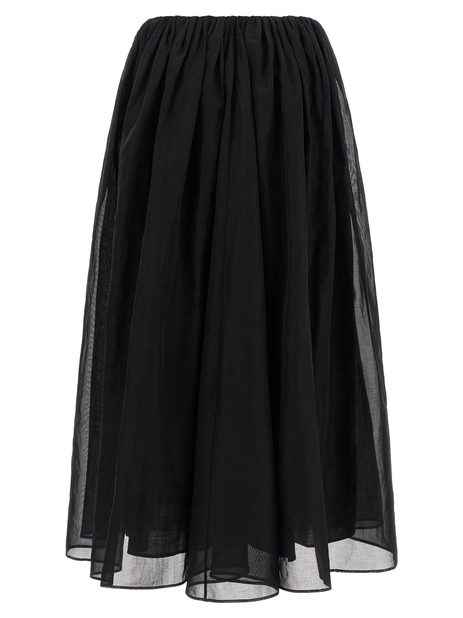 Brunello Cucinelli Organza Skirt – 100% cotton - view 2