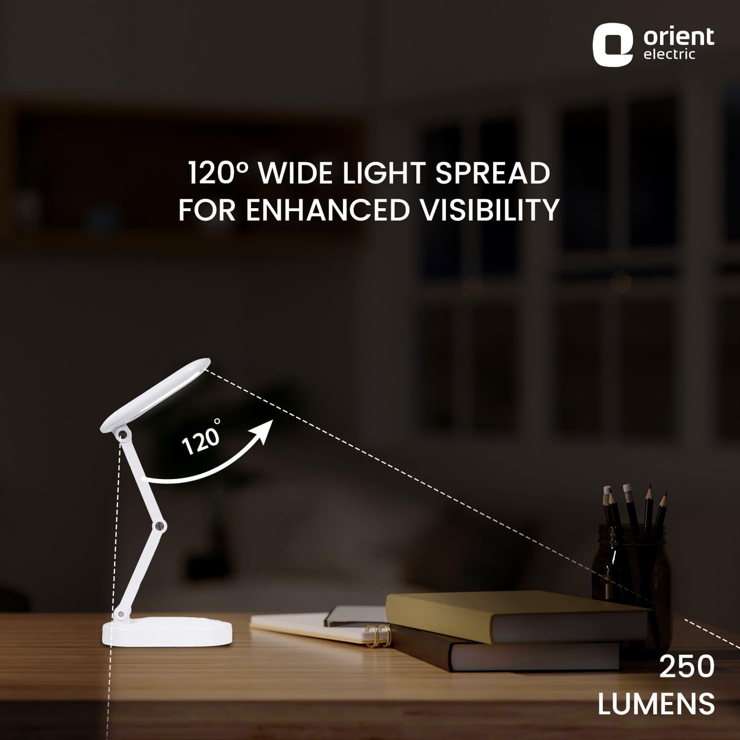 Orient Electric Wave Rechargeable LED Desk Lamp - view 7