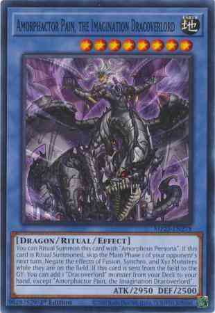 Pain the imagination – Yu-Gi-Oh! Amorphactor Pain, the Imagination Dracoverlord - MP23-EN278 - Common - 1st Edition