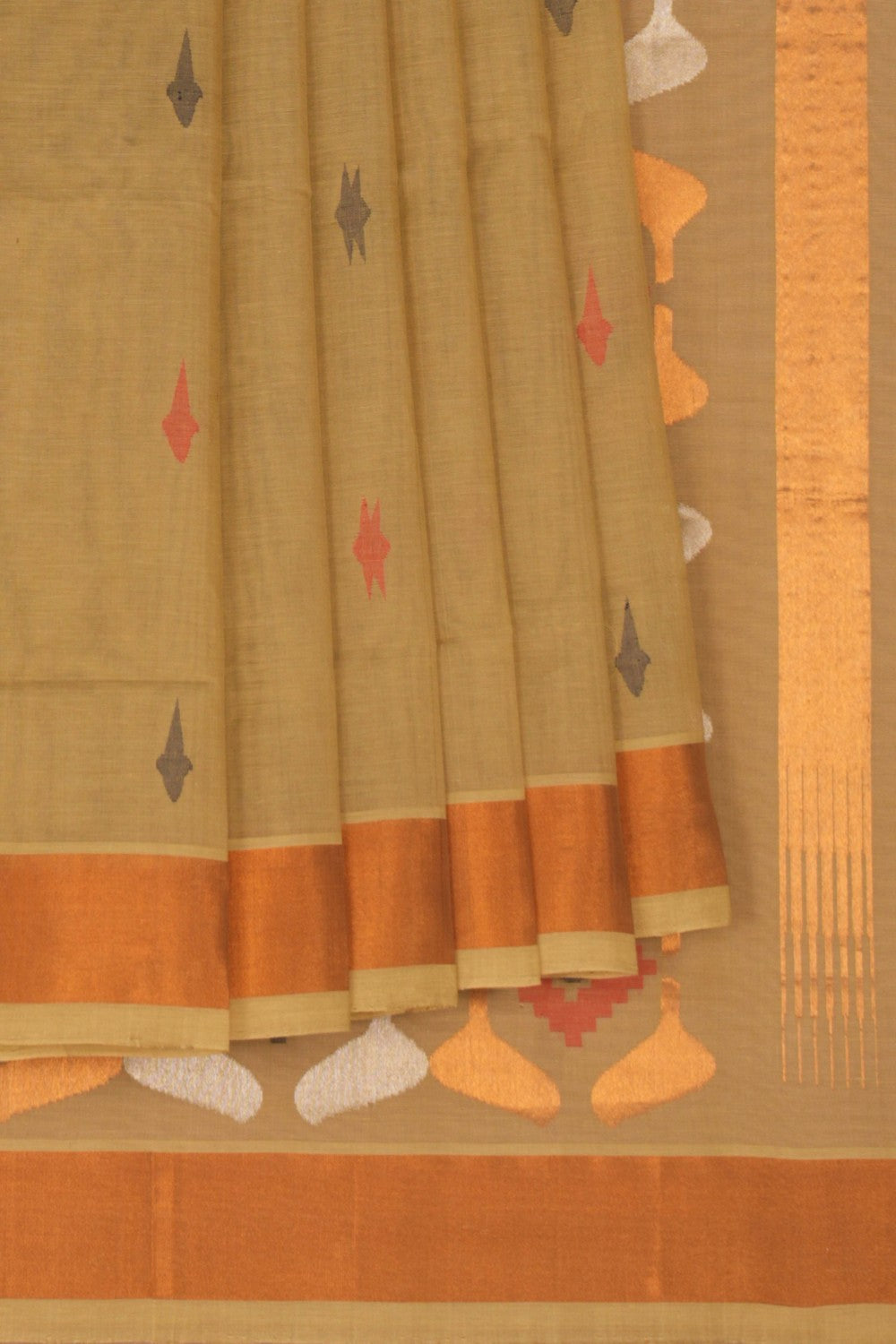 Kalanjali Cotton Jamdani Saree – Women's