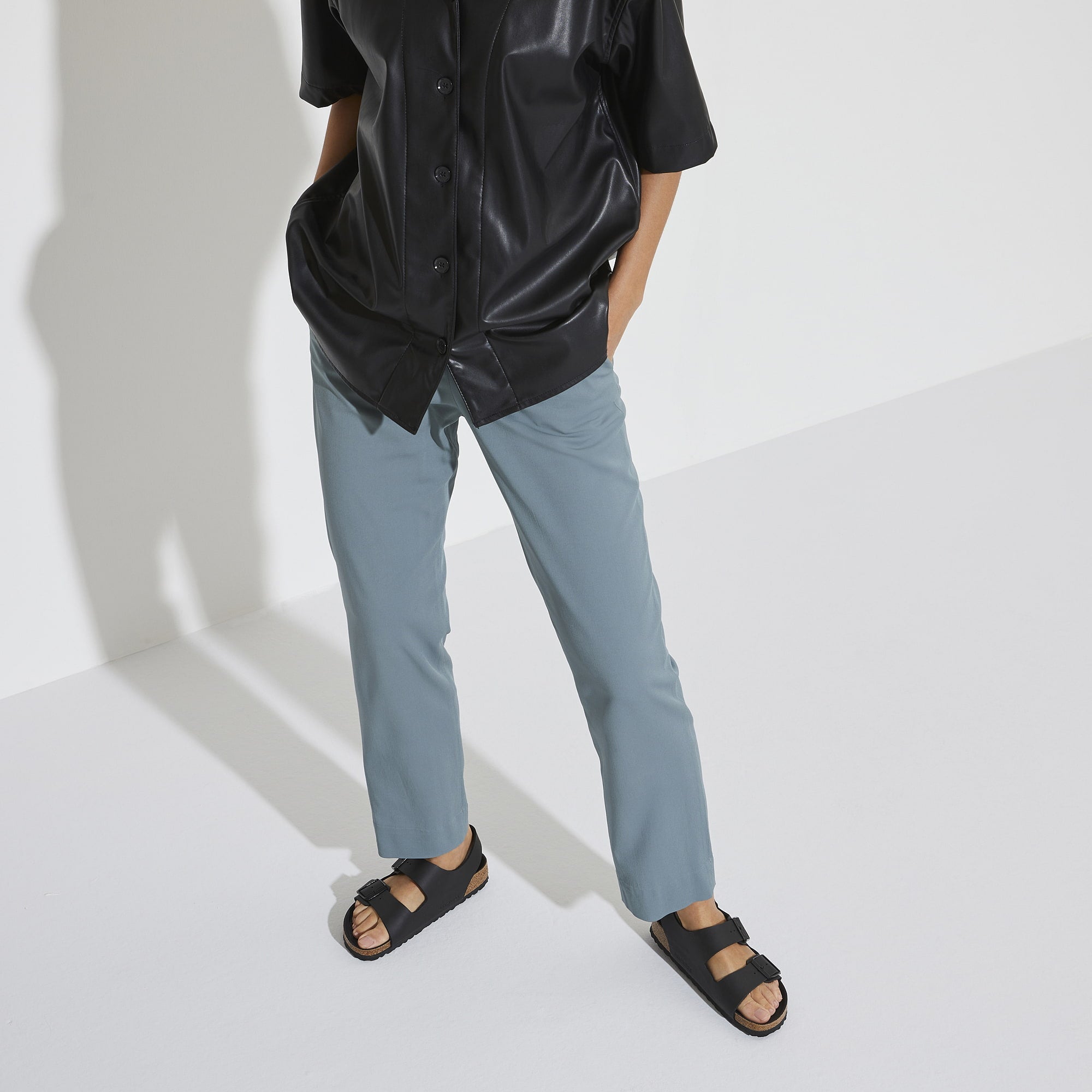 Birkenstock Milano Birko-Flor – Black Black/Triples Black - view 7