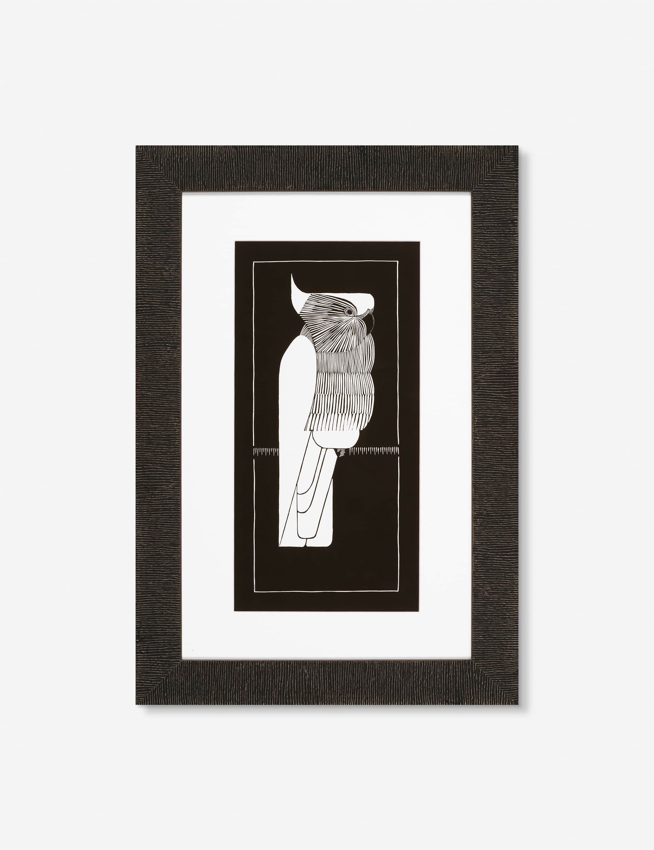 Lulu and Georgia Crowned Cockatoo Print by Mesquita