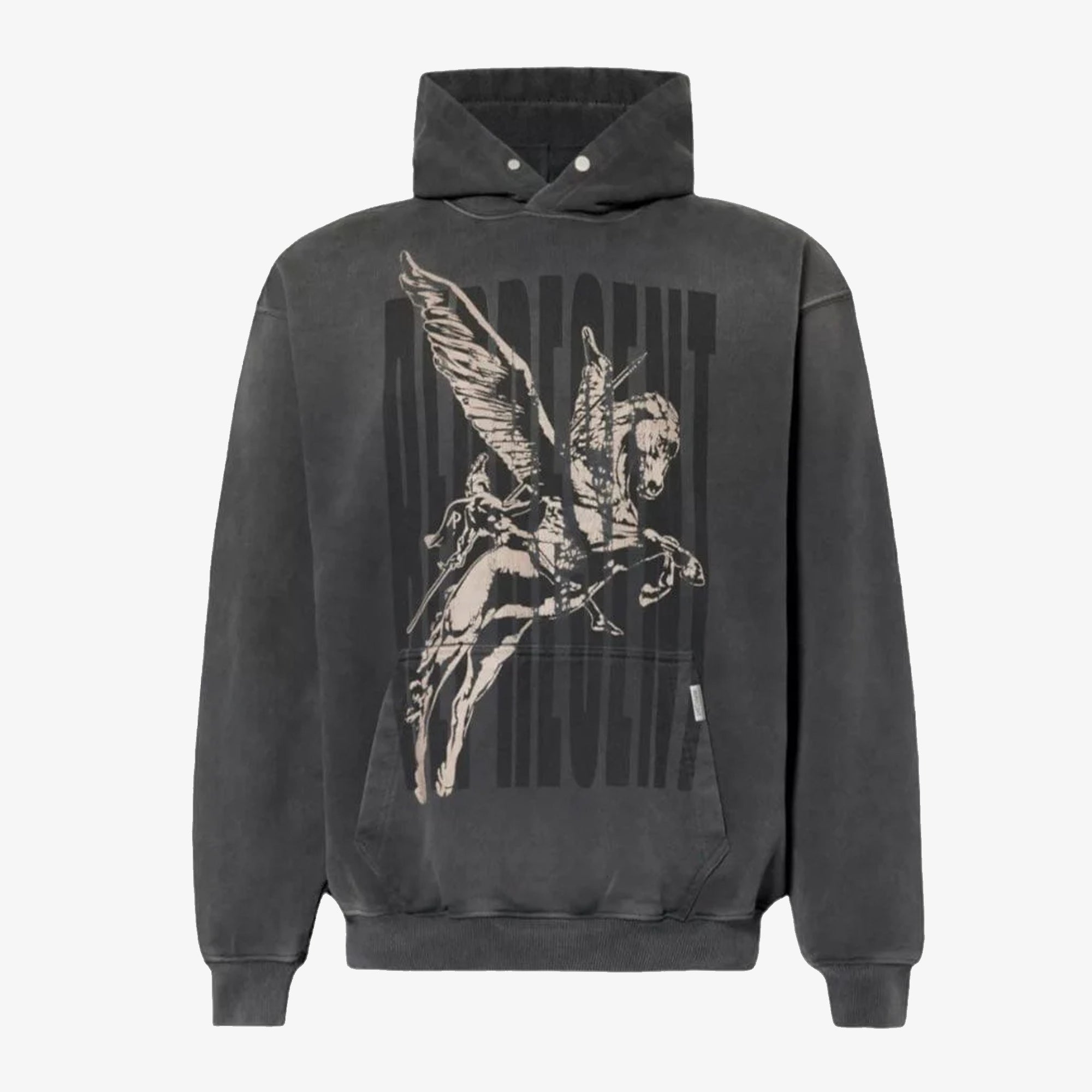 Represent | SPIRITS MASCOT HOODIE { AGED BLACK