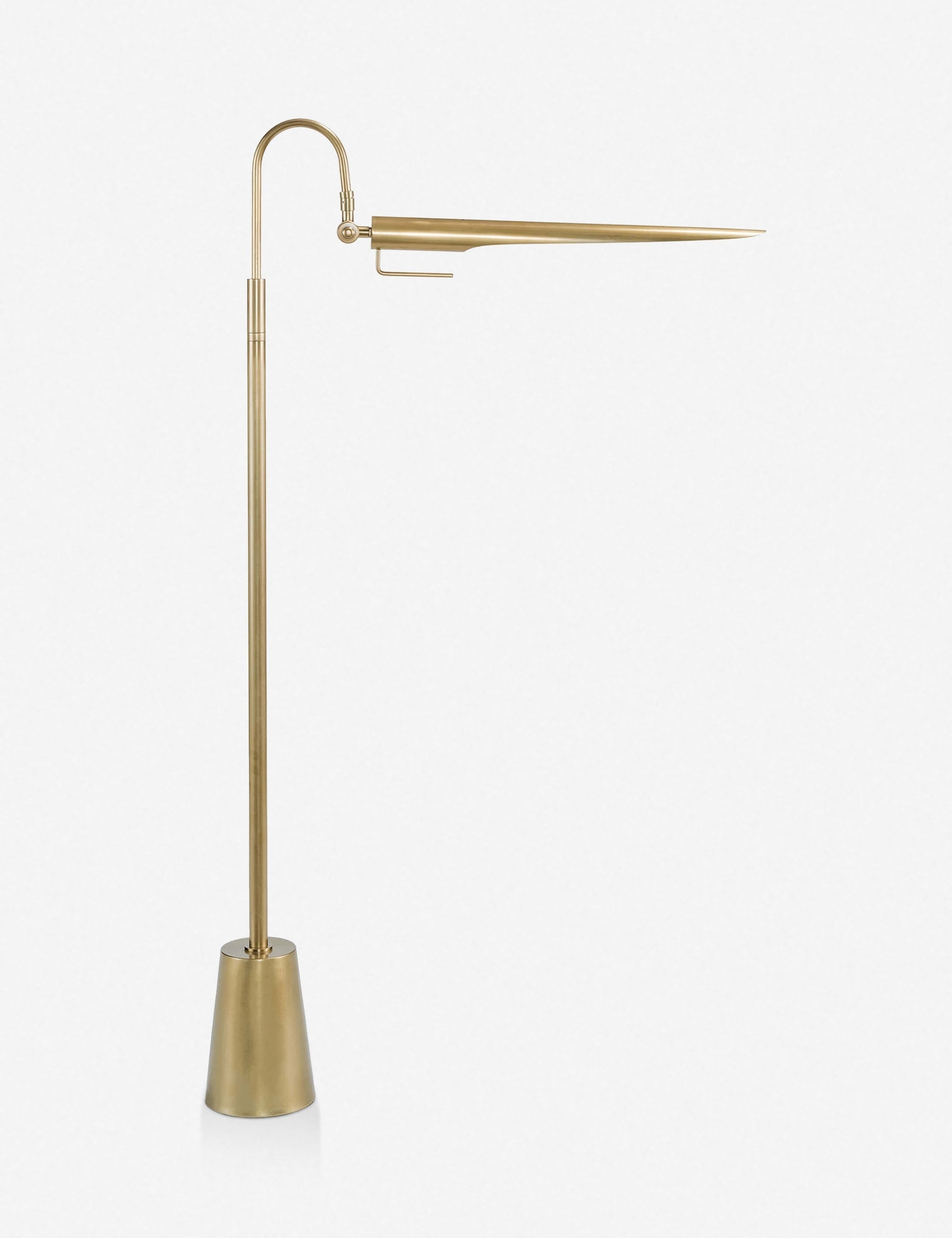 Lulu and Georgia Raven Floor Lamp by Regina Andrew