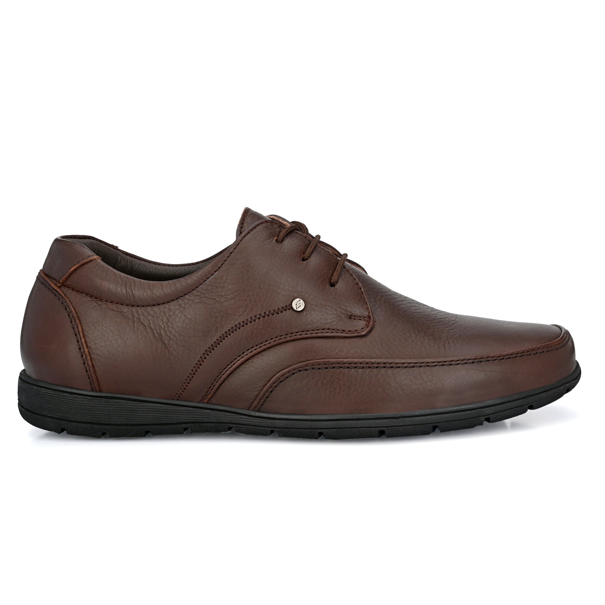 egoss-shoes Egoss Casual Derby Lace Up Leather Shoes For Men - view 11