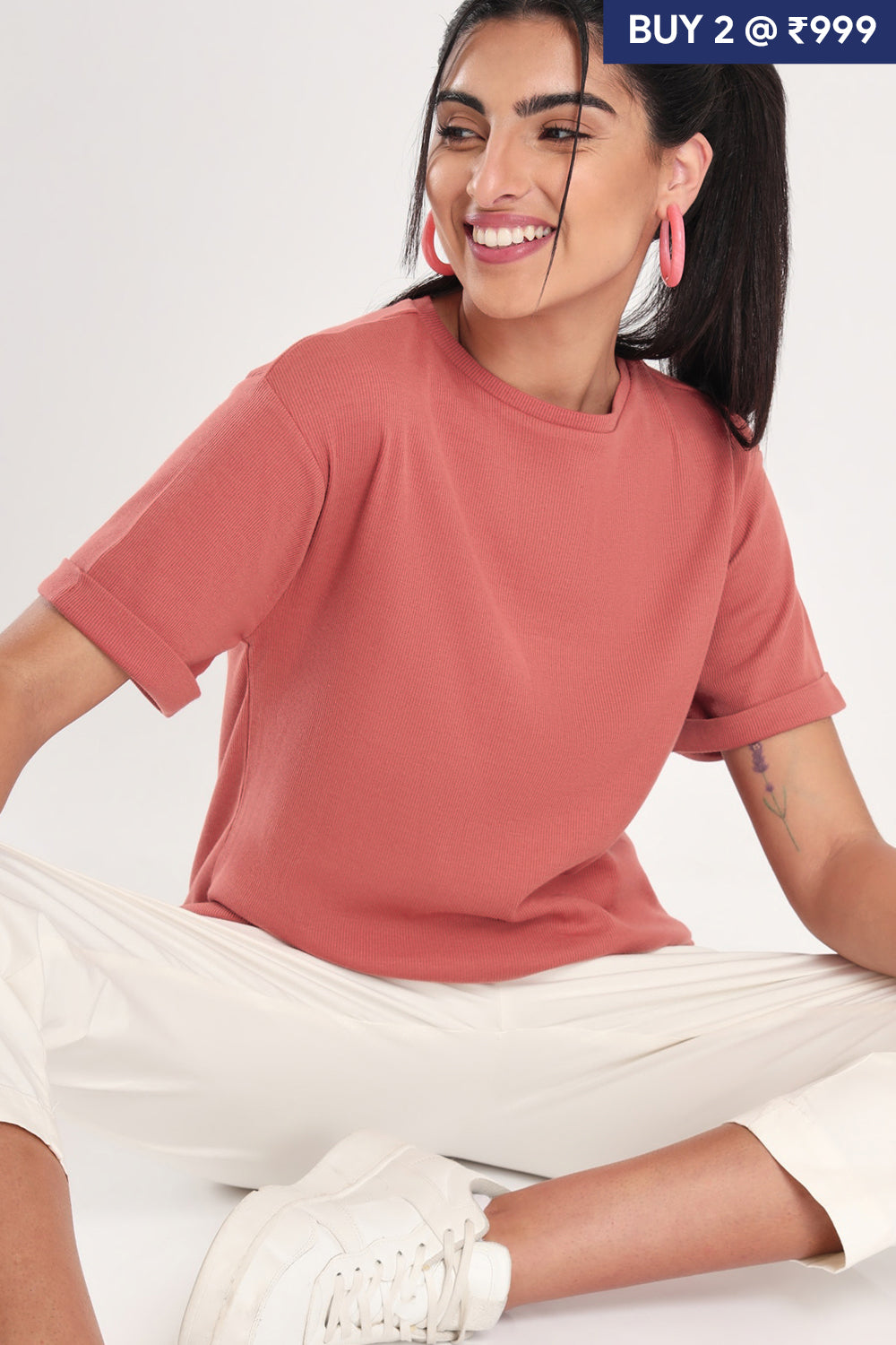 Series oversized tee – BlackTree(THHOR SERIES)Oversized Tee for girls