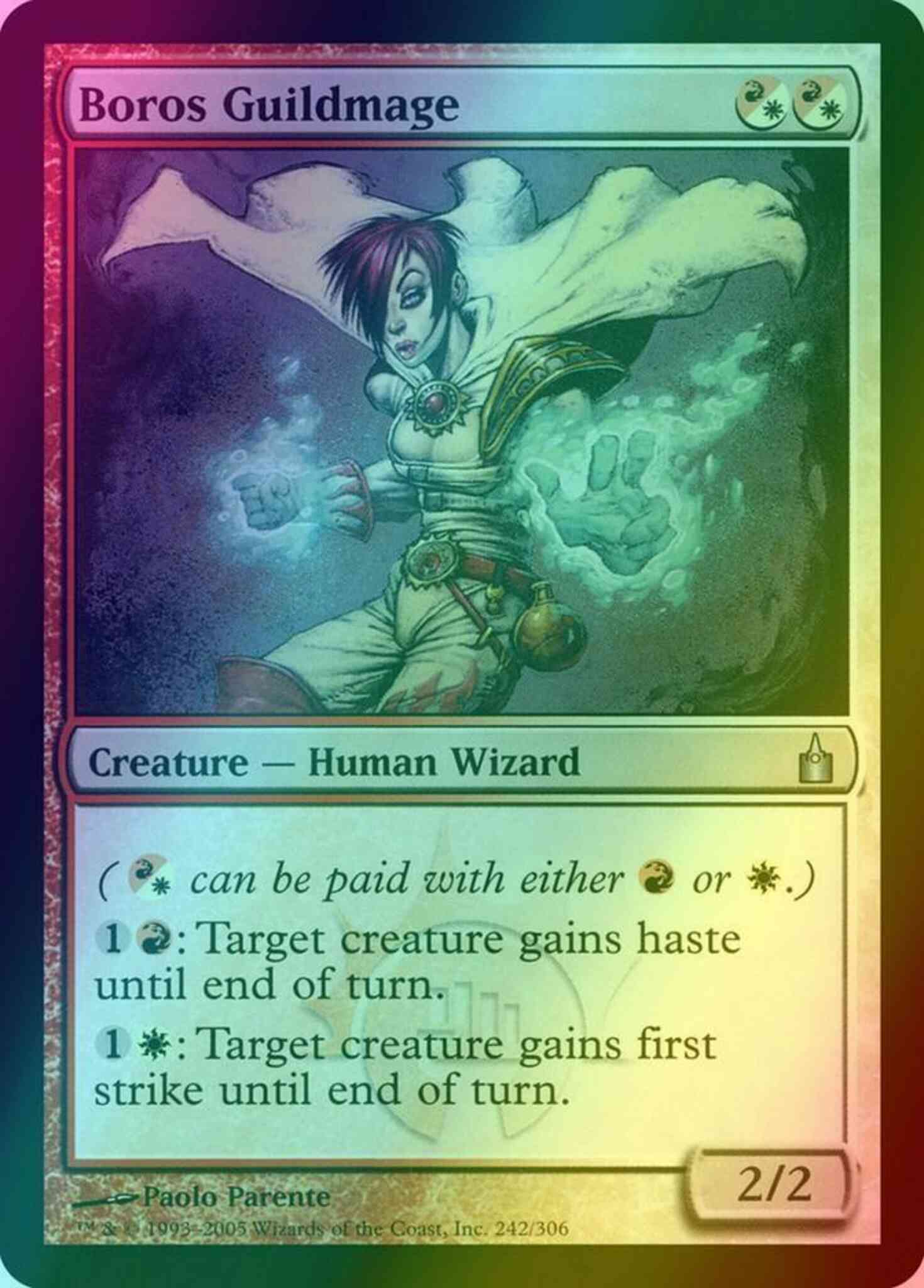 Boros guildmage 242 – Magic Boros Guildmage [242] [Ravnica City Of Guilds] [Foil]