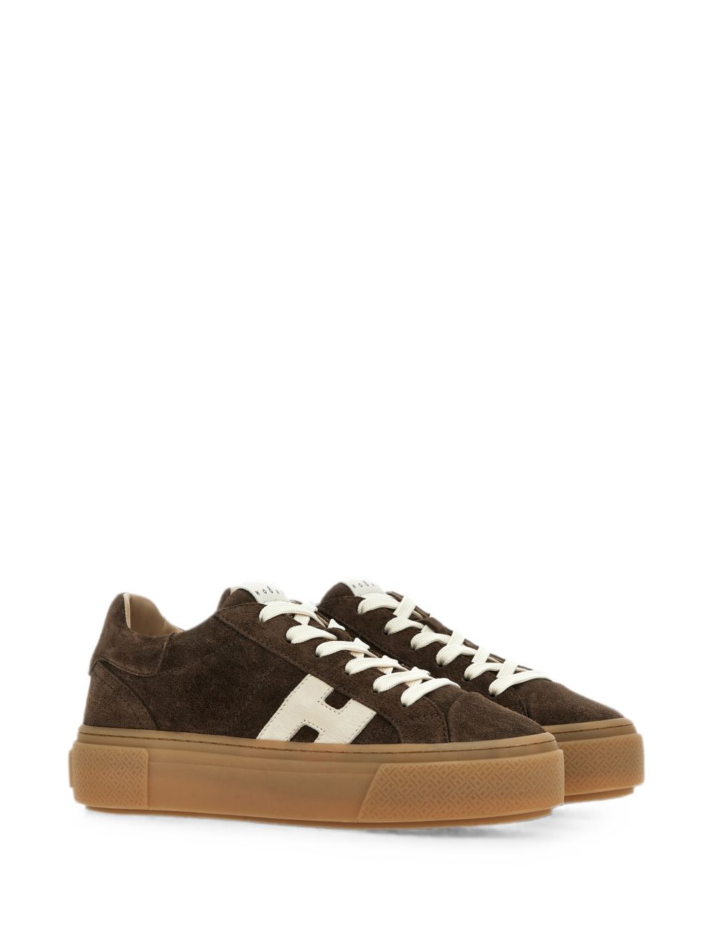 HOGAN Sneakers BROWN – Calf Leather 100% - view 6