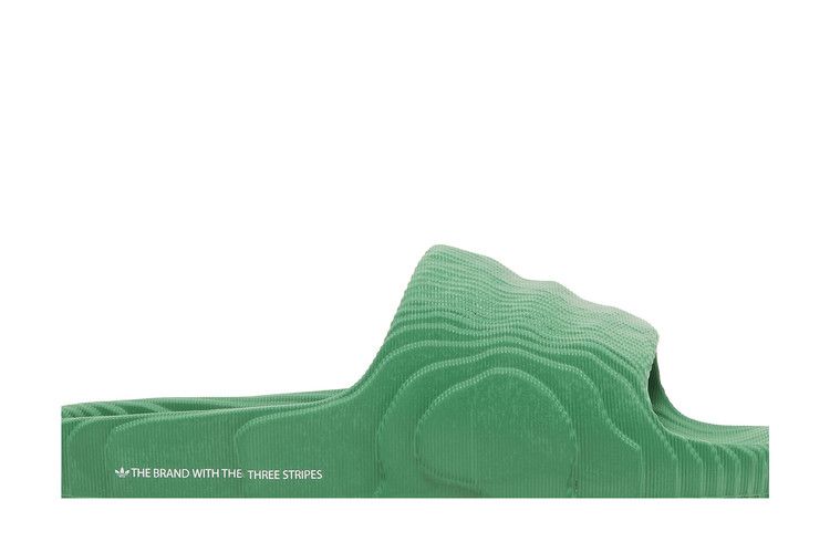 adidas Adilette 22 Slides Green White - view 2