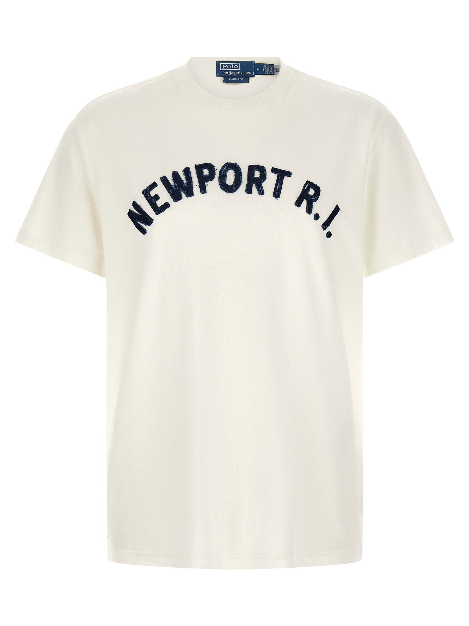 Polo Ralph Lauren Aged Effect Patch T-shirt – 100% cotton