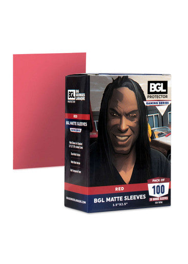 Other BGL Matte Sleeves - Standard Size - 120ct - Red