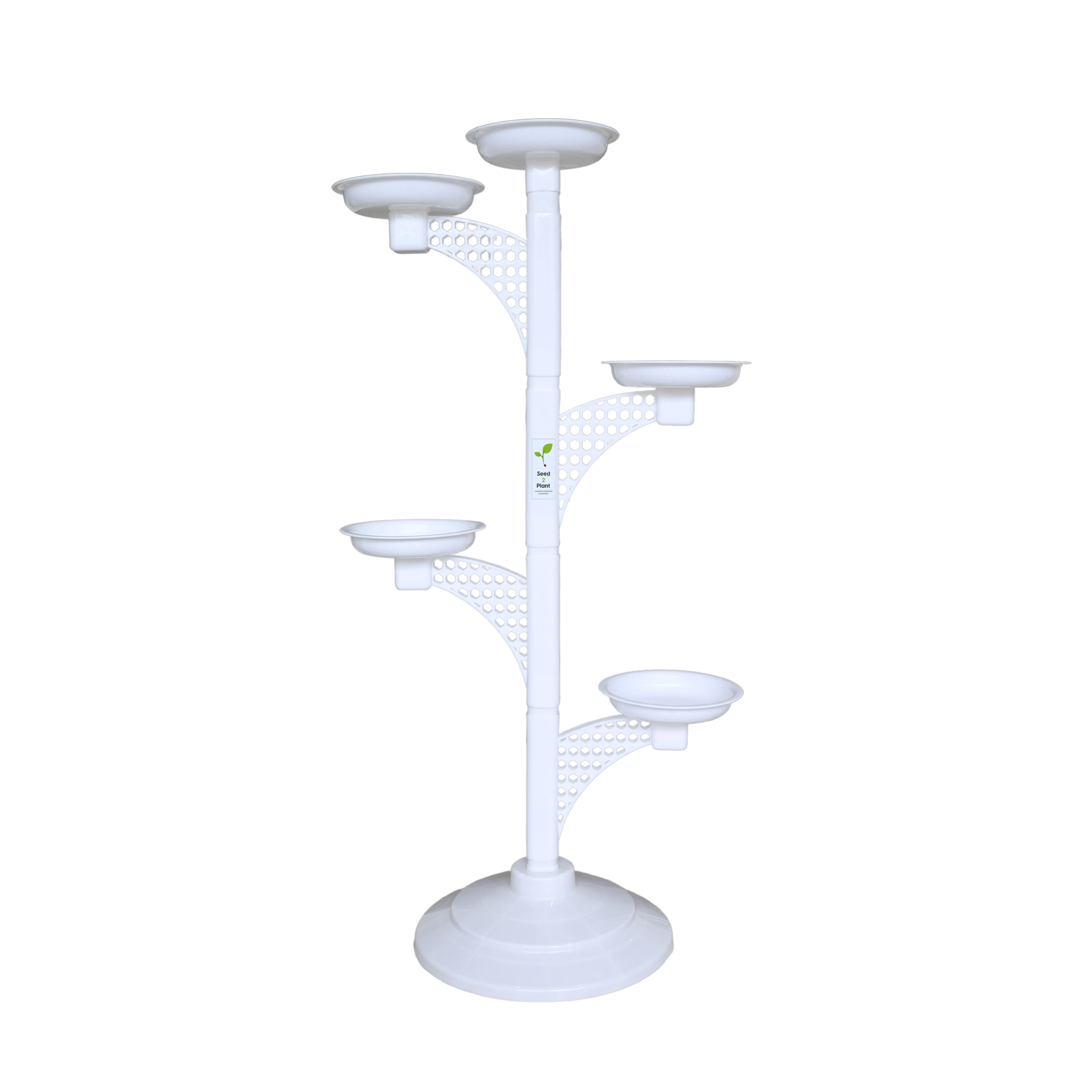 Seed2Plant 5-Tier Decorative Plant Stand - Multiple Configuration Options - view 5