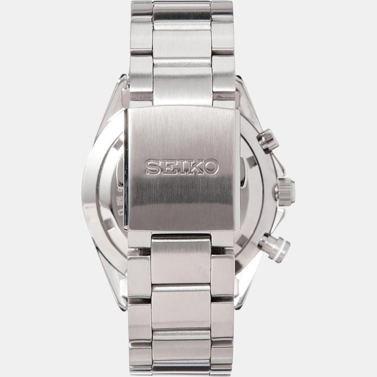Seiko Dress Men Quartz Green Dial Chronograph Stainless Steel Watch SSB405P1 - view 2
