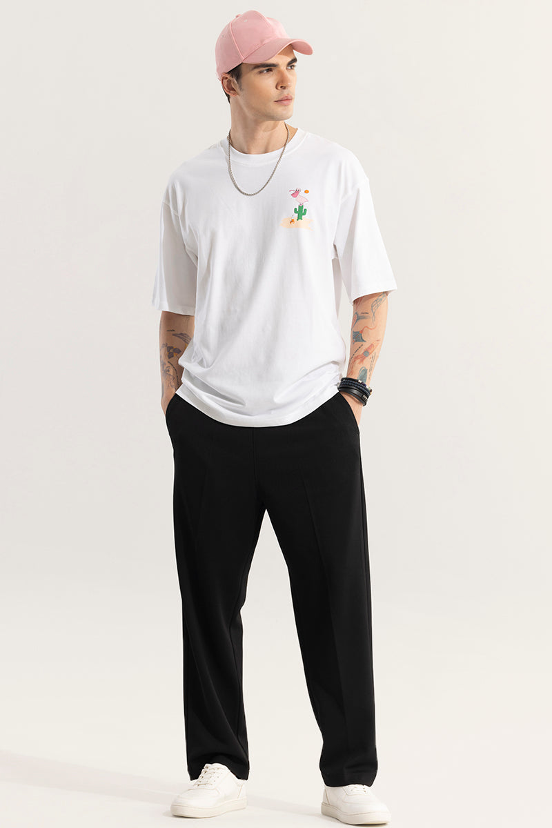 SNITCH Nights In Pacos White Oversized T-Shirt - view 3