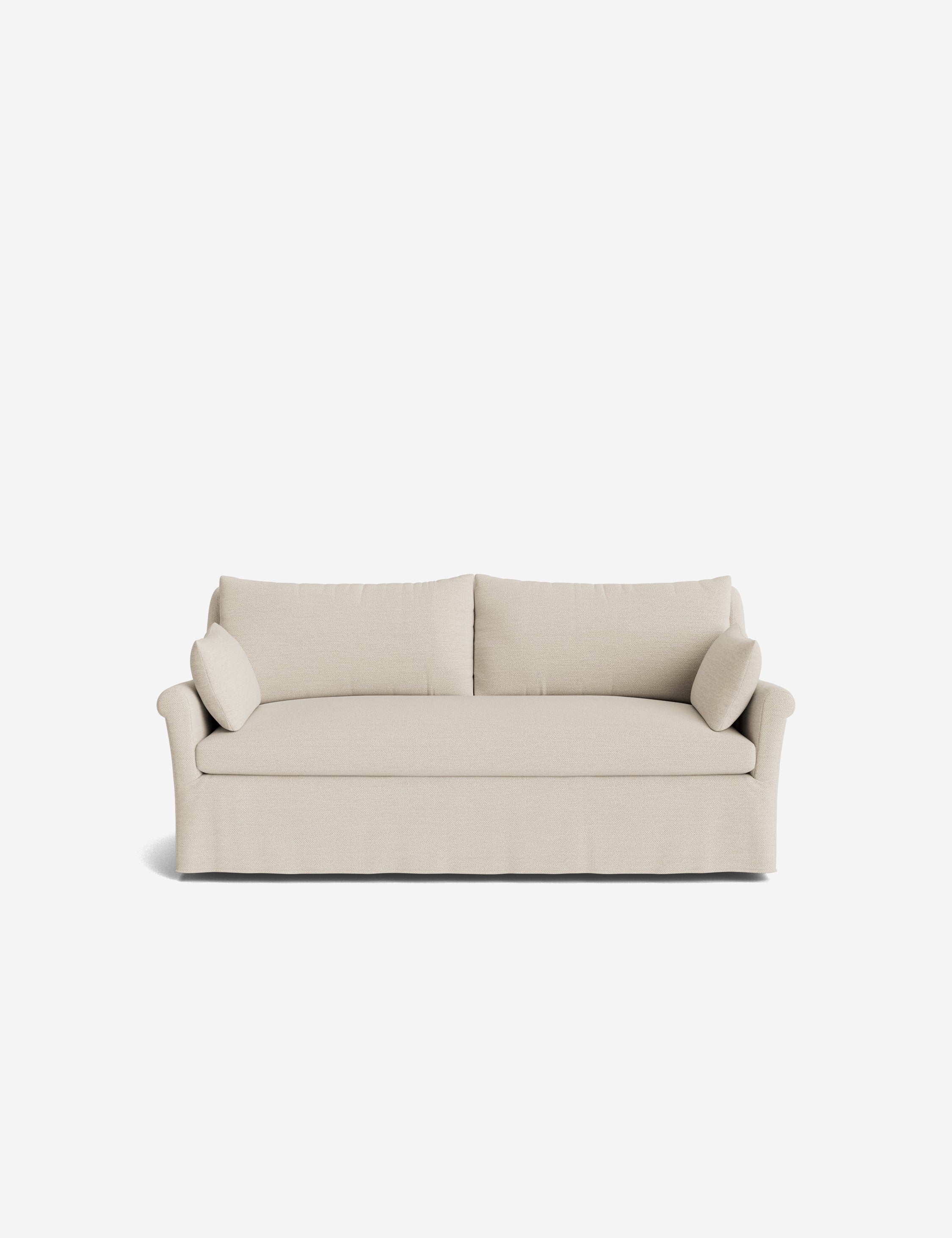 Lulu and Georgia Portola Rolled Arm Slipcover Sofa - view 106