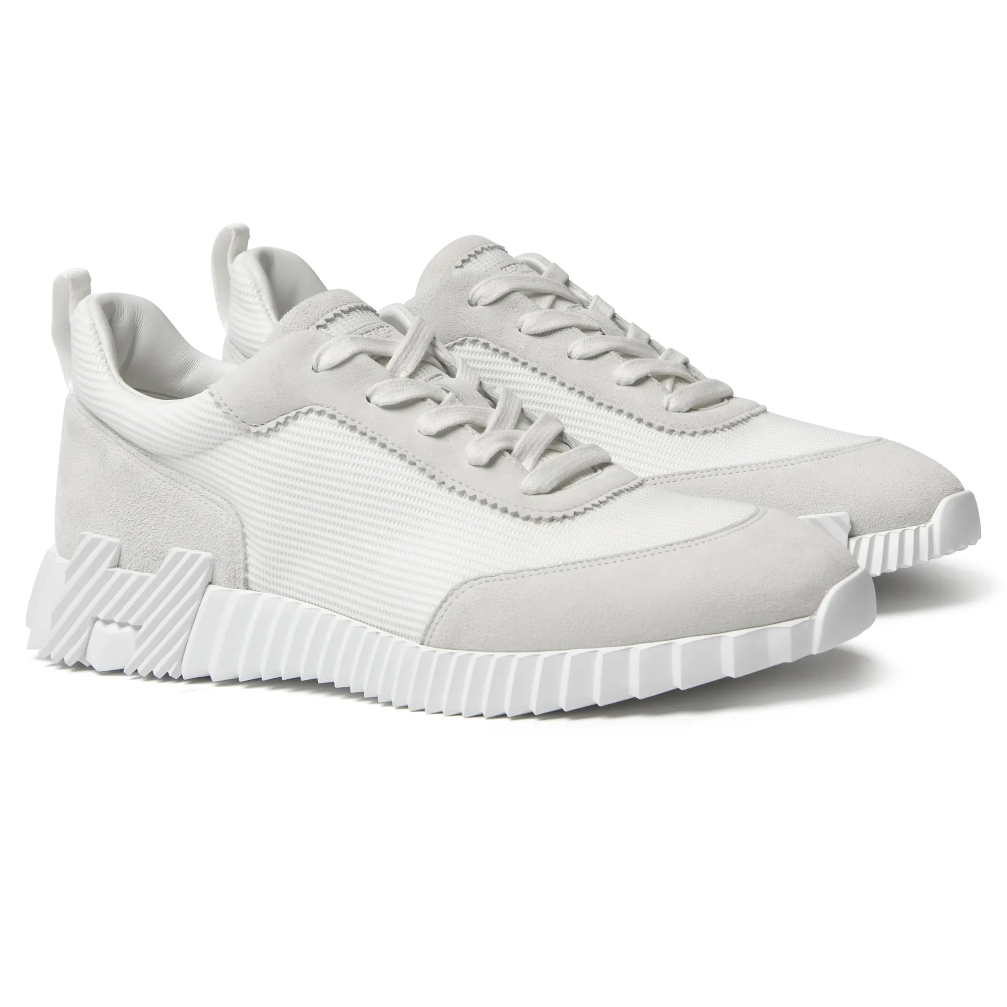 Hermès Paris Bouncing Sneaker Triple White - view 2