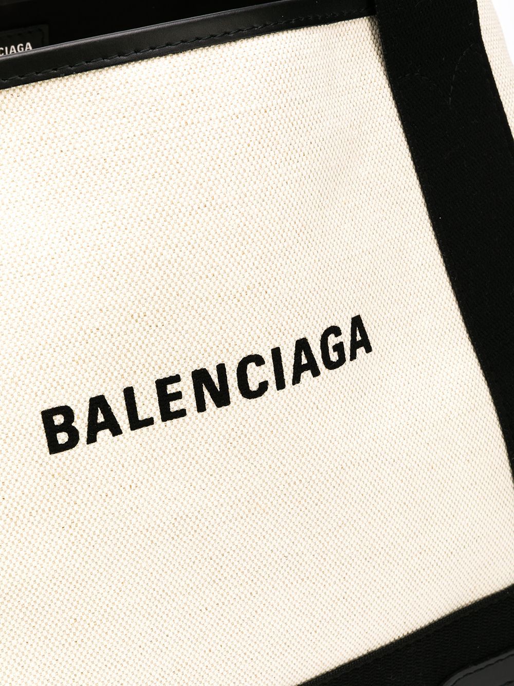 Balenciaga canvas tote with removable pouch – Outer: Cotton 100% - view 4