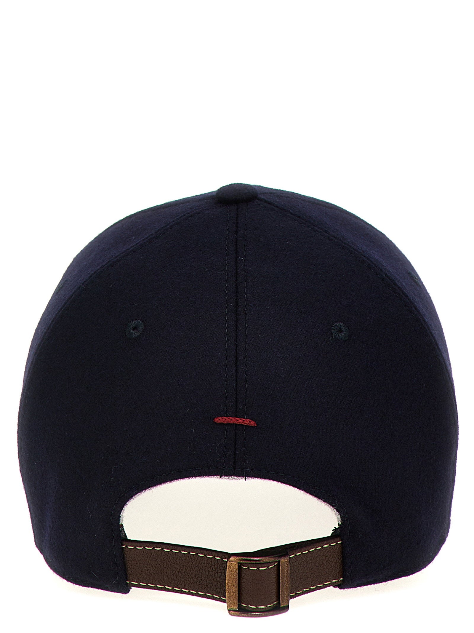 Brunello Cucinelli Logo Embroidery Cap – 100% wool - view 3