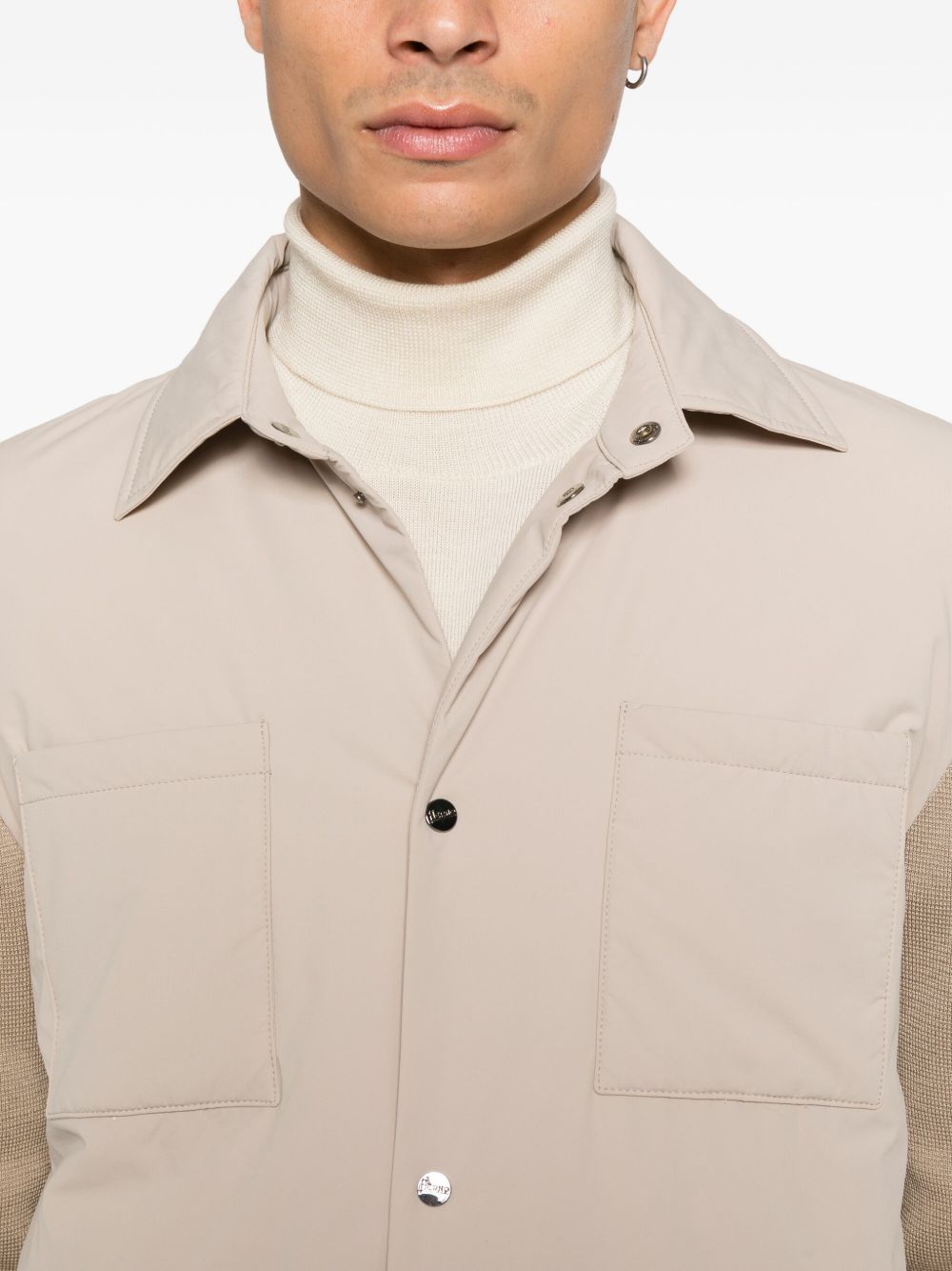 Herno Button-Front Jacket - view 2